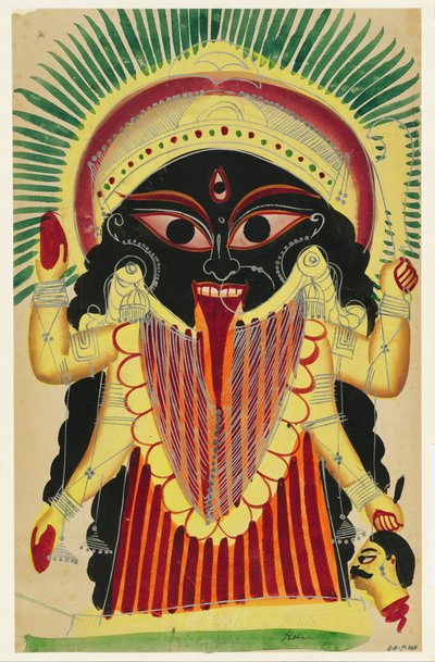 Kali by Kolkata (Calcutta) Kalighat